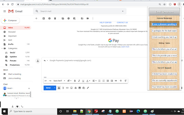 Le presse-papiers Neato de la boutique en ligne Chrome doit être exécuté avec OffiDocs Chromium en ligne