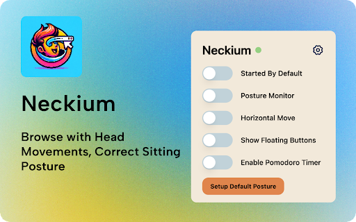 Neckium  from Chrome web store to be run with OffiDocs Chromium online