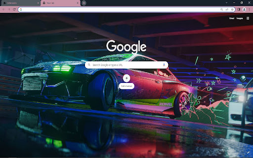 Need for Speed Unbound Browser Theme  from Chrome web store to be run with OffiDocs Chromium online