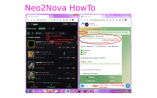 Neo2Nova  from Chrome web store to be run with OffiDocs Chromium online