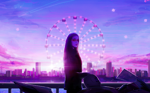 Neon City Dream  from Chrome web store to be run with OffiDocs Chromium online