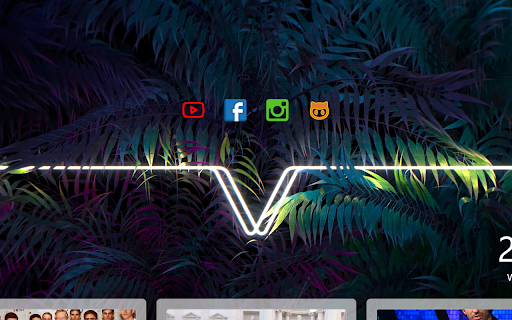 Neon Jungle Vibes  from Chrome web store to be run with OffiDocs Chromium online