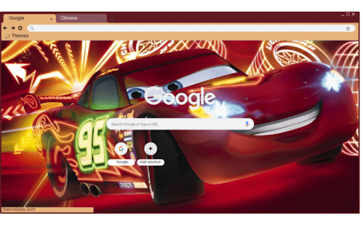 Neon Lightning McQueen  from Chrome web store to be run with OffiDocs Chromium online