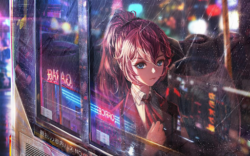Neon Reflections  from Chrome web store to be run with OffiDocs Chromium online