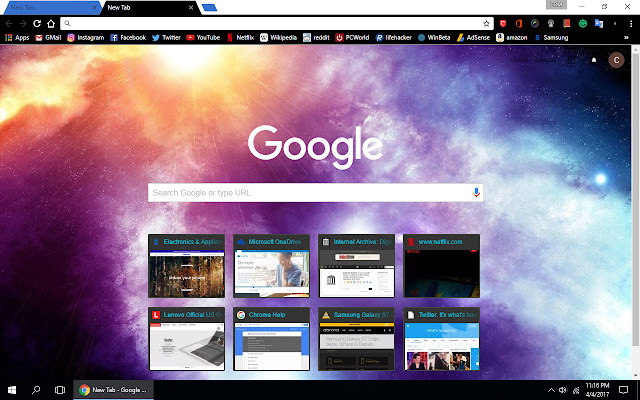 Neon Space Glass  from Chrome web store to be run with OffiDocs Chromium online