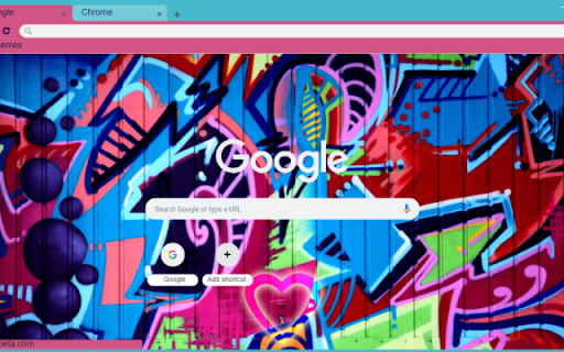 Neon Urban Graffiti  from Chrome web store to be run with OffiDocs Chromium online