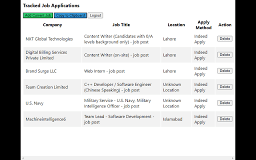 Neorez Job Seeker  from Chrome web store to be run with OffiDocs Chromium online