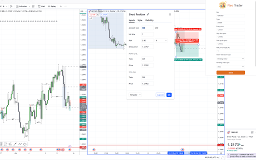Neo Trader  from Chrome web store to be run with OffiDocs Chromium online