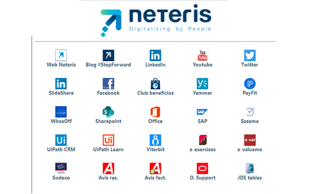 Neteris Extension  from Chrome web store to be run with OffiDocs Chromium online