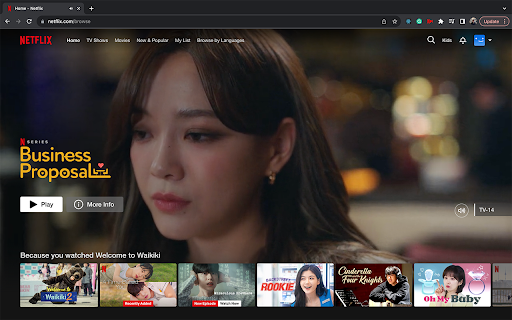 Netflix Ad Skipper  from Chrome web store to be run with OffiDocs Chromium online