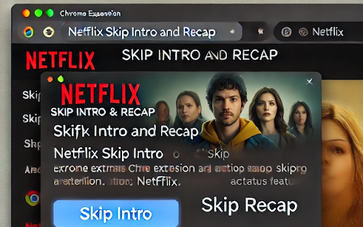 Netflix auto skip intro and recap  from Chrome web store to be run with OffiDocs Chromium online