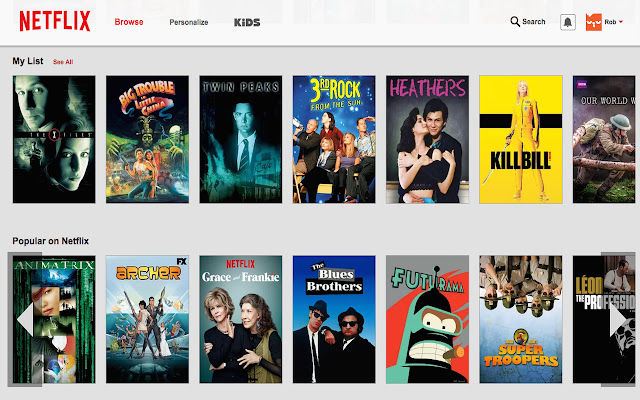 Netflix Jump Scroll  from Chrome web store to be run with OffiDocs Chromium online