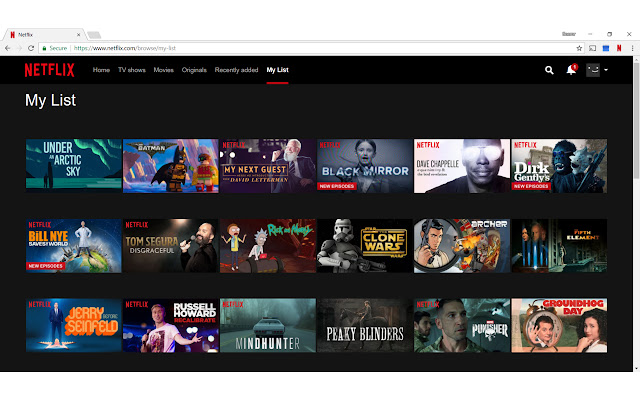 Netflix Randomizer  from Chrome web store to be run with OffiDocs Chromium online