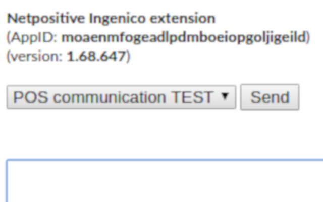 Netpositive Backstage Ingenico Extension  from Chrome web store to be run with OffiDocs Chromium online