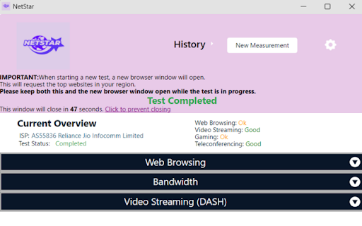 NetStar  from Chrome web store to be run with OffiDocs Chromium online