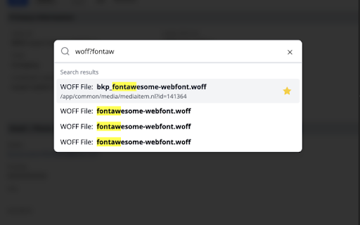 NetSuite Command Palette Search  from Chrome web store to be run with OffiDocs Chromium online