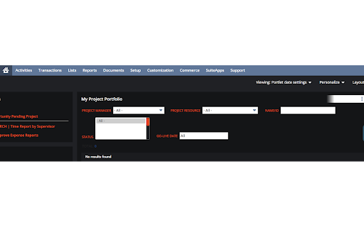 NetSuite Dark Mode  from Chrome web store to be run with OffiDocs Chromium online