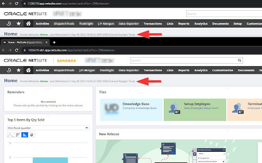 Netsuite Portlet Refresher  from Chrome web store to be run with OffiDocs Chromium online