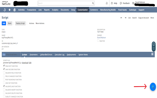 NetSuite Script Analyzer  from Chrome web store to be run with OffiDocs Chromium online