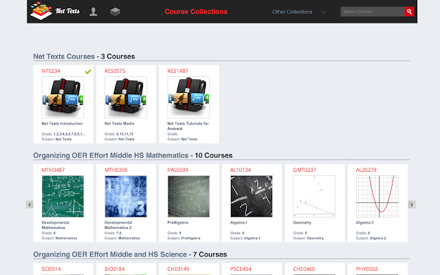 Net Texts  from Chrome web store to be run with OffiDocs Chromium online