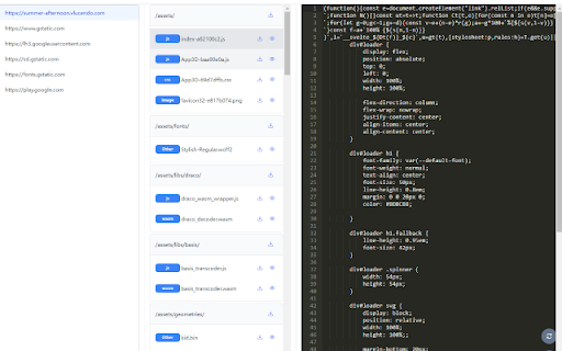 Network Assistant  from Chrome web store to be run with OffiDocs Chromium online