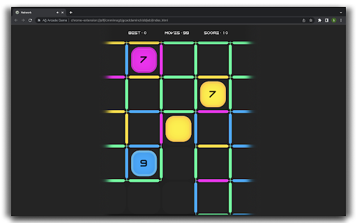 Network HTML5 Game  from Chrome web store to be run with OffiDocs Chromium online