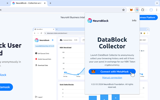 NeuroBlock  from Chrome web store to be run with OffiDocs Chromium online