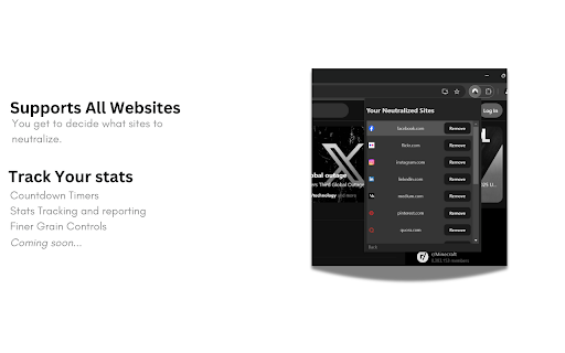 Neutral Focus: A calmer web  from Chrome web store to be run with OffiDocs Chromium online