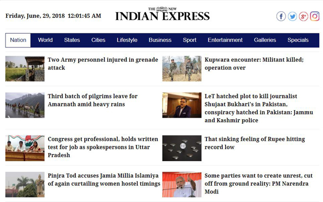 Newindianexpress  from Chrome web store to be run with OffiDocs Chromium online