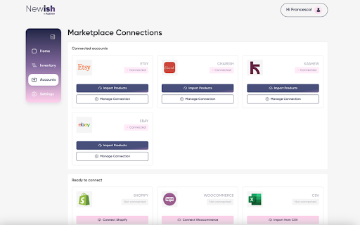 Newish cross list Extension (by Kashew)  from Chrome web store to be run with OffiDocs Chromium online