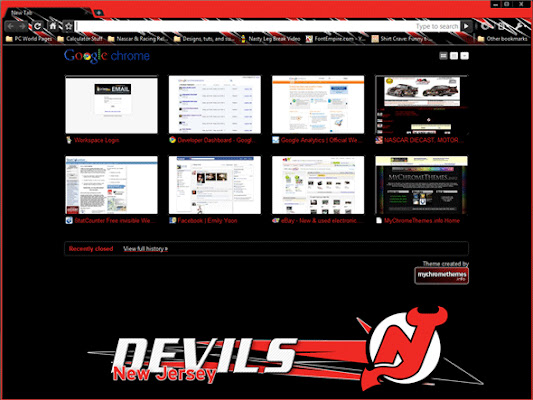 New Jersey Devils Small  from Chrome web store to be run with OffiDocs Chromium online