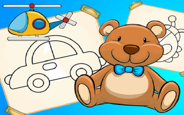 New Kids Coloring Book  from Chrome web store to be run with OffiDocs Chromium online