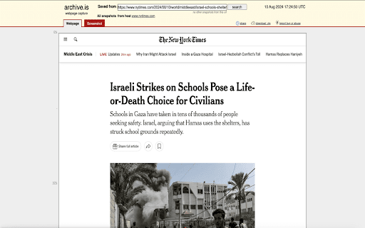 News Article Viewer  from Chrome web store to be run with OffiDocs Chromium online