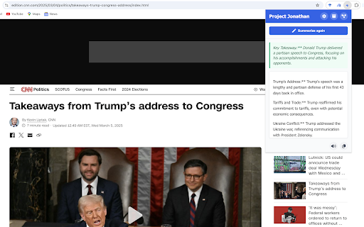 News FACTS  from Chrome web store to be run with OffiDocs Chromium online