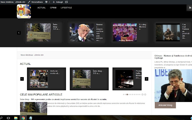 NewsMoldova  from Chrome web store to be run with OffiDocs Chromium online
