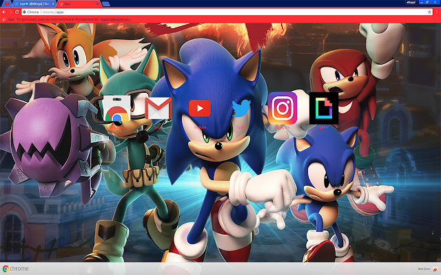 NEW SONIC FORCES | SONIC AND HIS TEAM #2  from Chrome web store to be run with OffiDocs Chromium online
