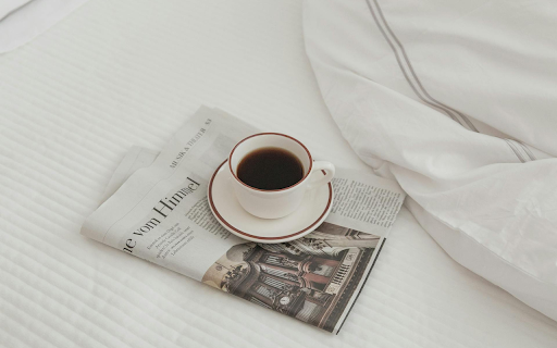 Newspaper and Coffee  from Chrome web store to be run with OffiDocs Chromium online