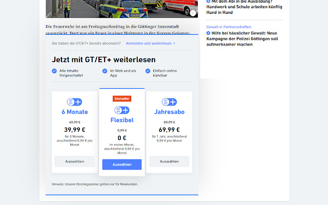Newspaper Free  from Chrome web store to be run with OffiDocs Chromium online