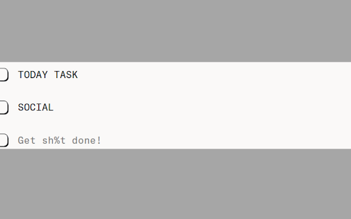 New Tab Extension  from Chrome web store to be run with OffiDocs Chromium online