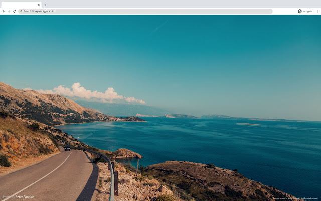New Tab Landscapes  from Chrome web store to be run with OffiDocs Chromium online