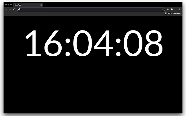 NewTab MovingClock  from Chrome web store to be run with OffiDocs Chromium online