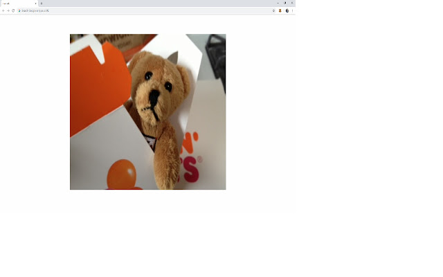 New Tab, New Teddy  from Chrome web store to be run with OffiDocs Chromium online