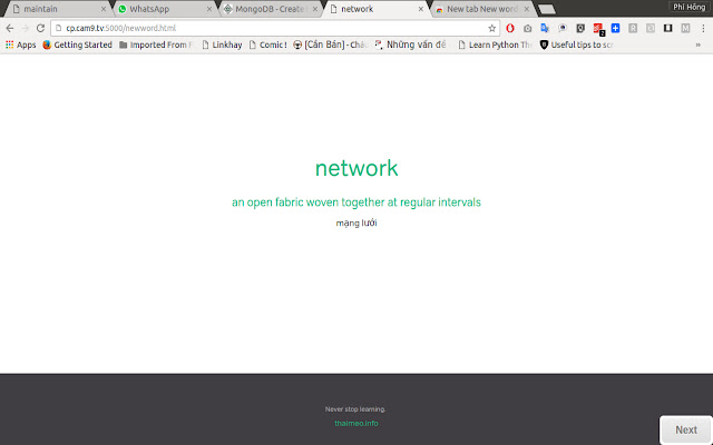 New tab new word  from Chrome web store to be run with OffiDocs Chromium online
