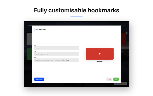 New Tab Page Podac  from Chrome web store to be run with OffiDocs Chromium online