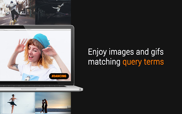 New Tab Query Image  from Chrome web store to be run with OffiDocs Chromium online