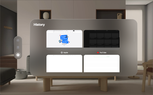 New Tab Vision Pro  from Chrome web store to be run with OffiDocs Chromium online