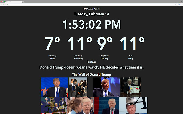 New Trump  from Chrome web store to be run with OffiDocs Chromium online