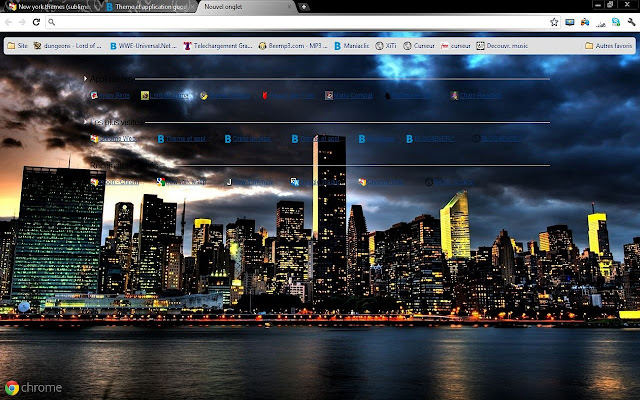 New york themes (sublimes city)  from Chrome web store to be run with OffiDocs Chromium online