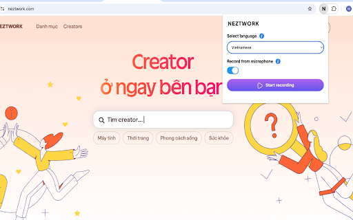 Neztwork meeting assistant  from Chrome web store to be run with OffiDocs Chromium online