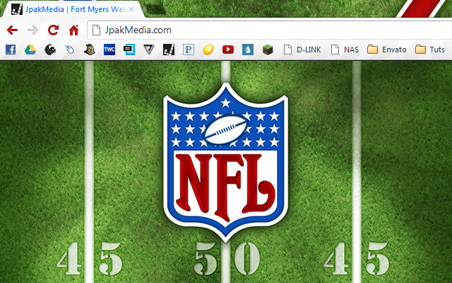 NFL: Football Theme By JpakMedia  from Chrome web store to be run with OffiDocs Chromium online